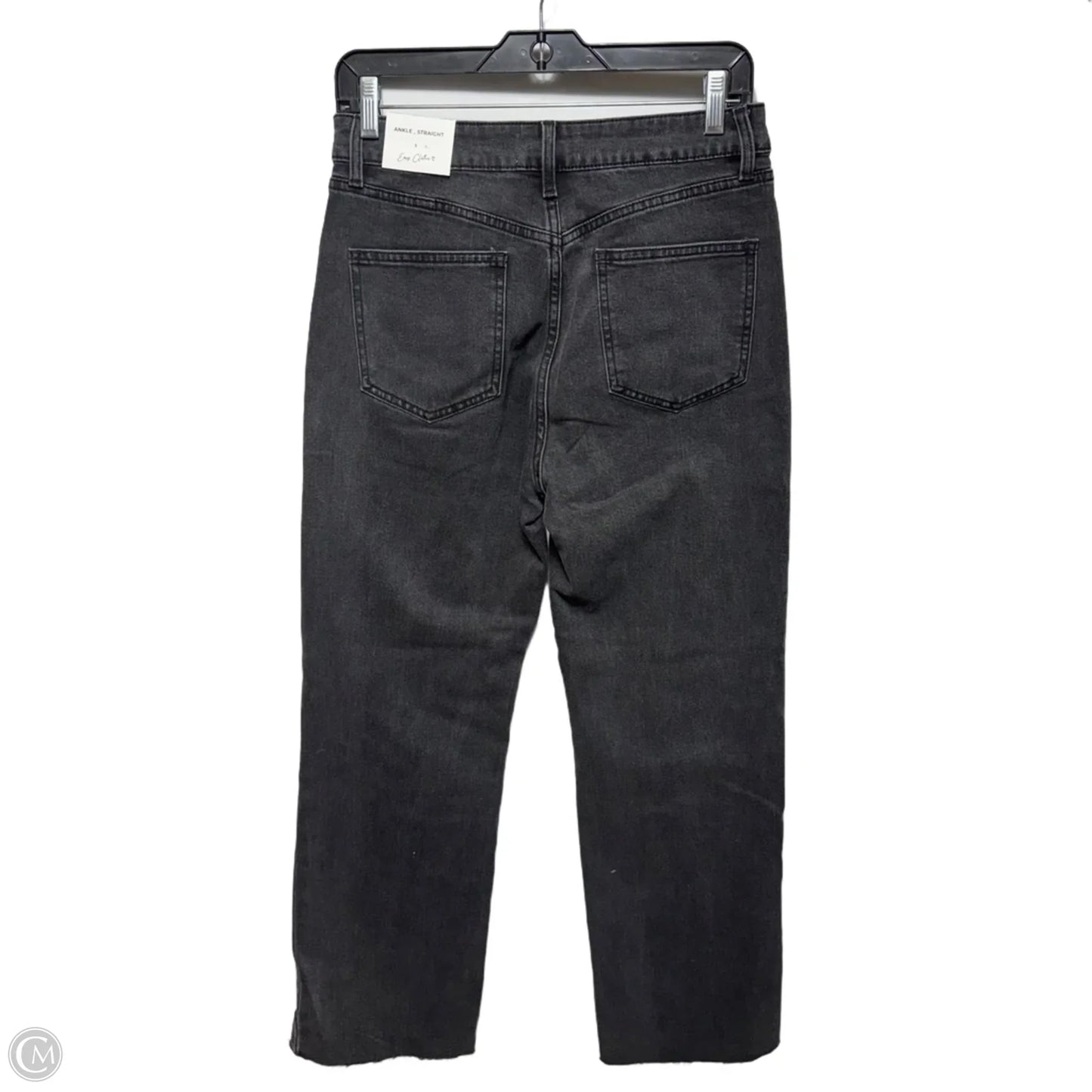 Ankle Straight Jeans By Easy Clothes In Grey, Size: 30