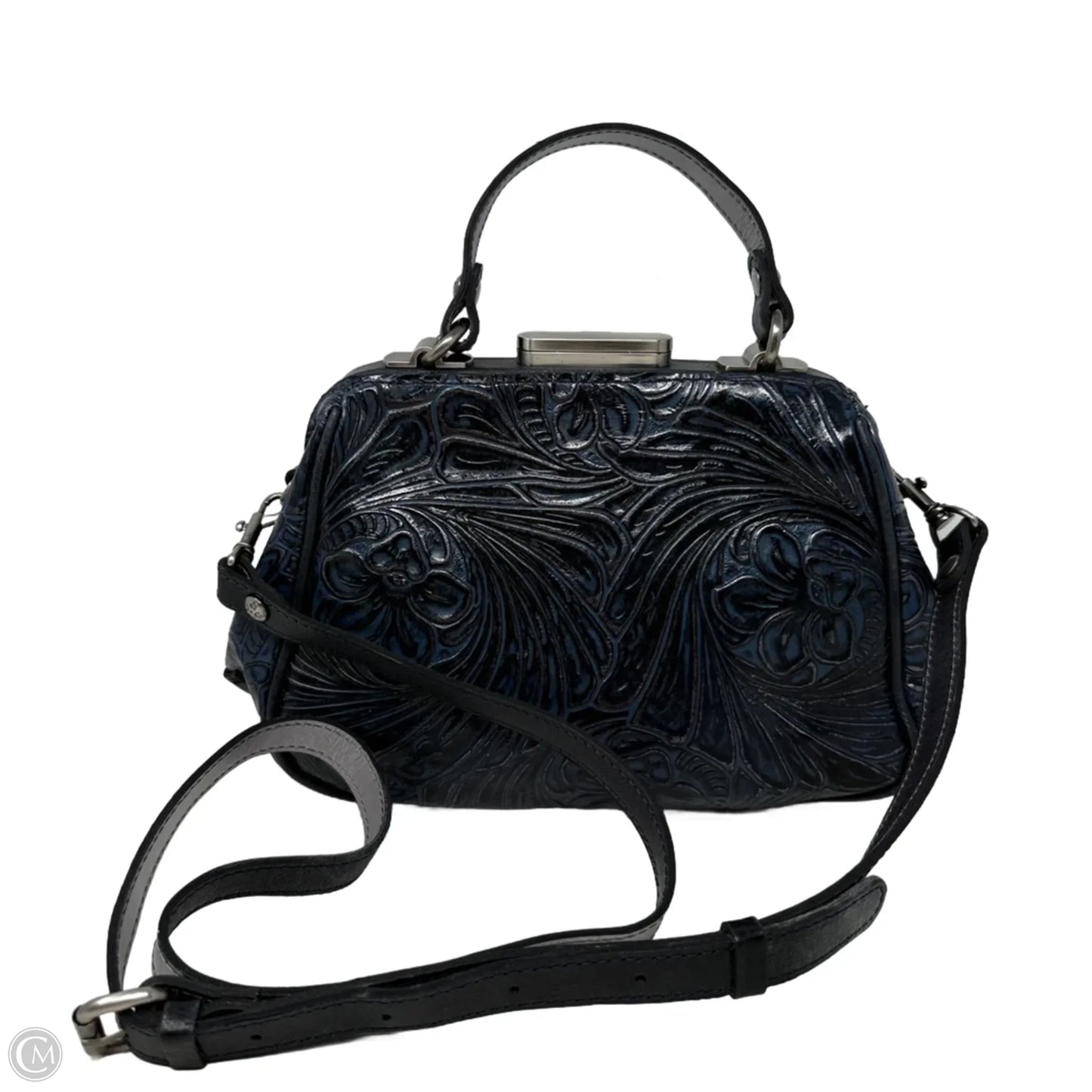 Gracchi Frame Satchel Designer By Patricia Nash, Size: Small