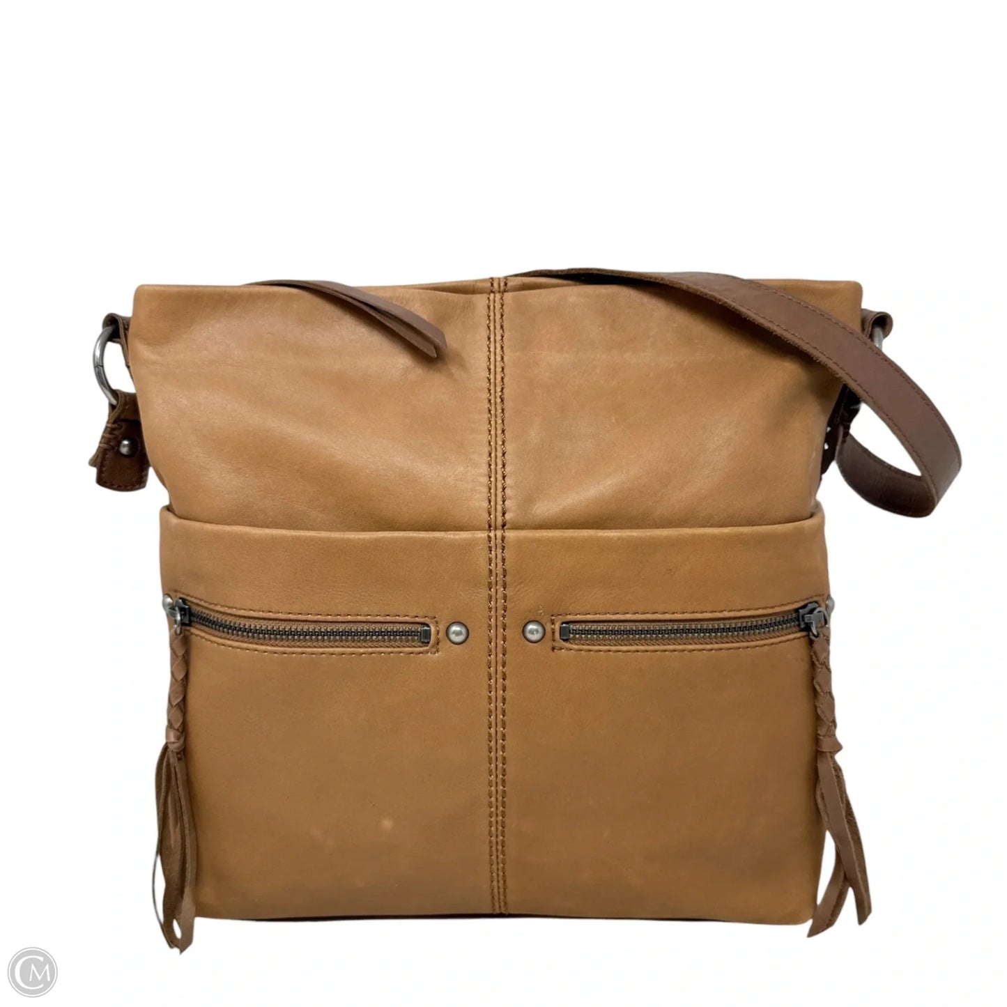 Handbag Leather By The Sak, Size: Medium