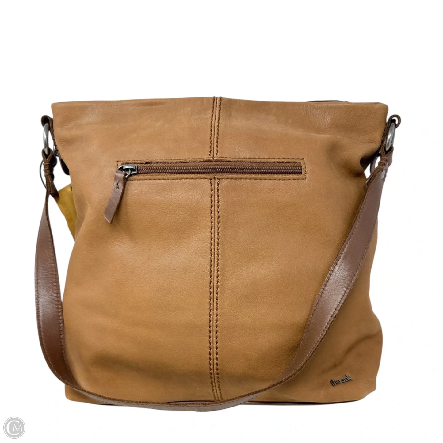 Handbag Leather By The Sak, Size: Medium