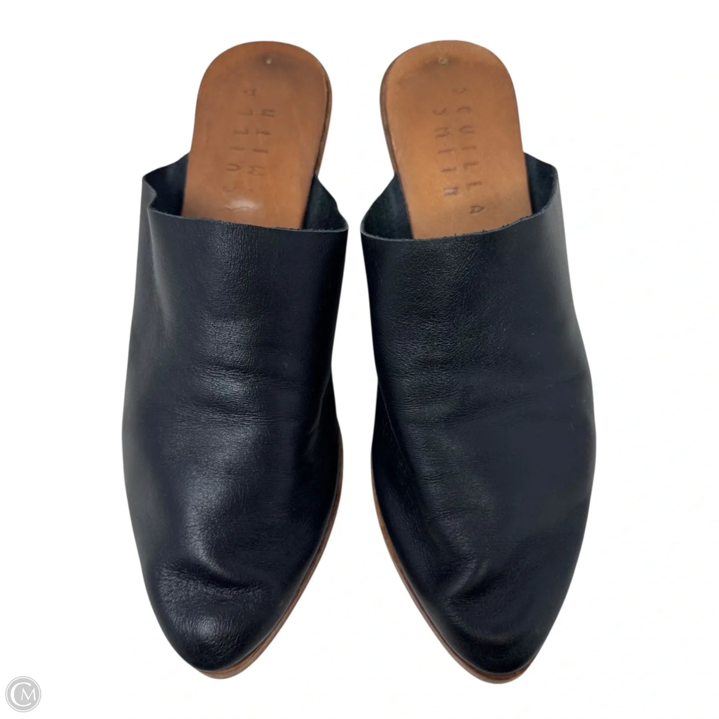 The Liz Mules By Sevilla Smith In Black, Size: 7
