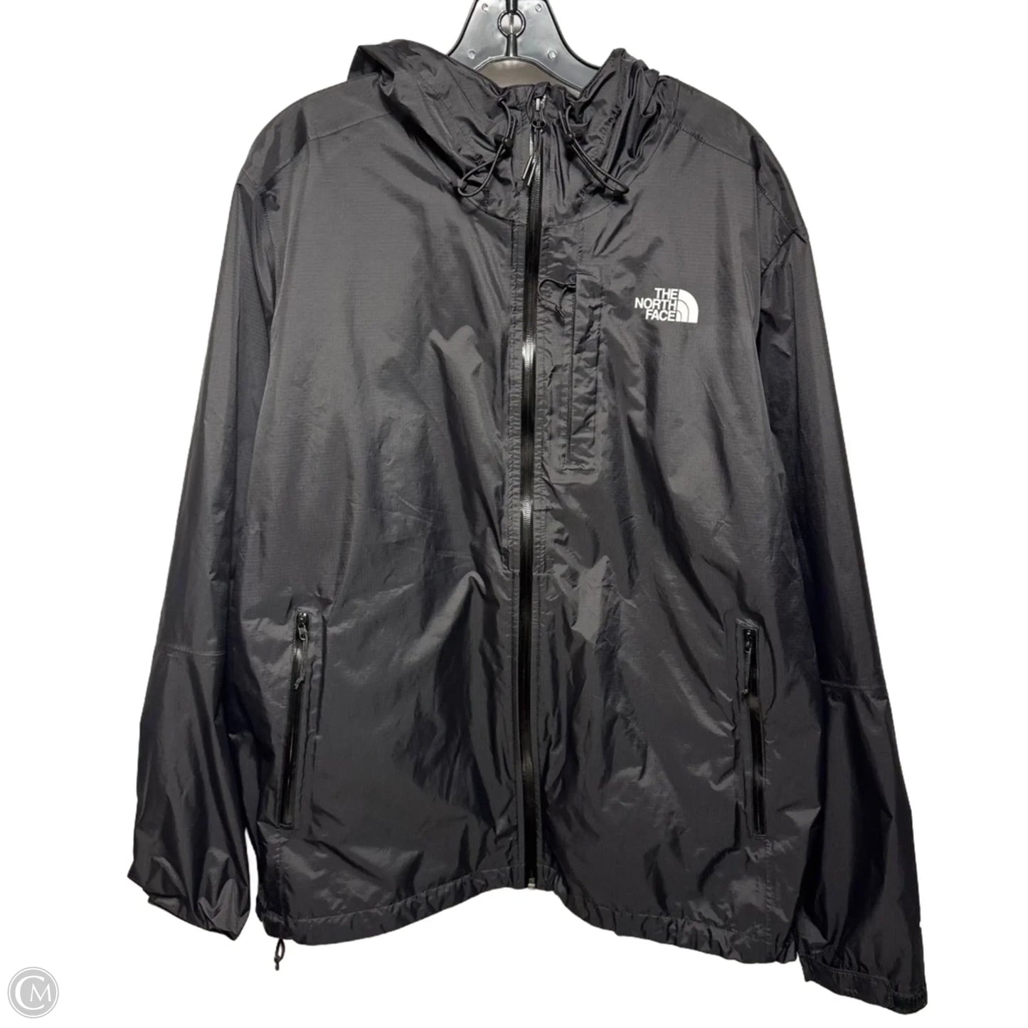Jacket Windbreaker By The North Face In Black, Size: Xl