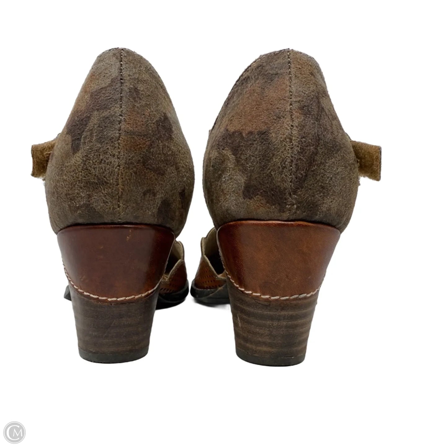 Parchelle Mary Jane d’Orsay Pumps By L'Artiste by Spring Step In Brown, Size: 8 (39)