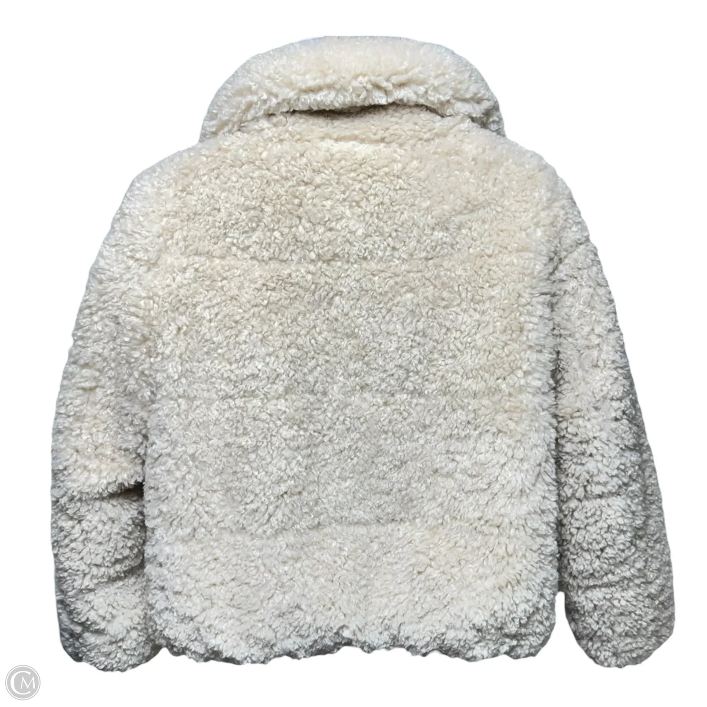 Kennie Jacket Faux Fur & Sherpa By Save The Duck In Cream, Size: XL