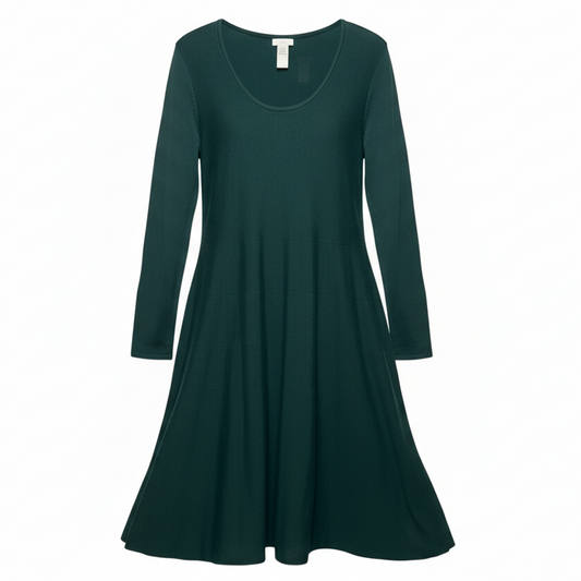 Dress Sweater By J. Jill In Green, Size: 2X