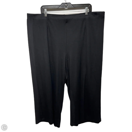 Pants Wide Leg By J. Jill In Black, Size: 3x