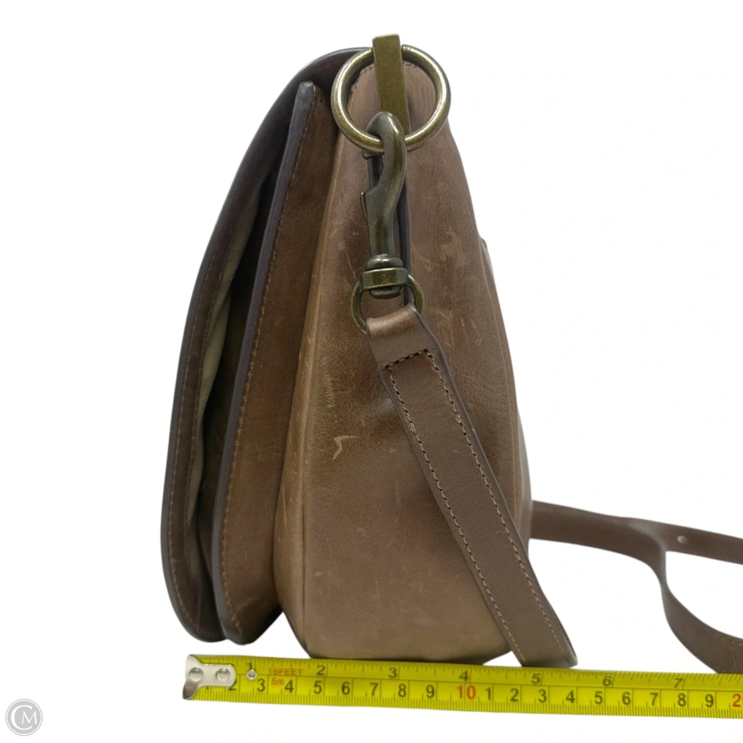 Farrah Flap Shoulder Bag Designer By Frye, Size: Medium