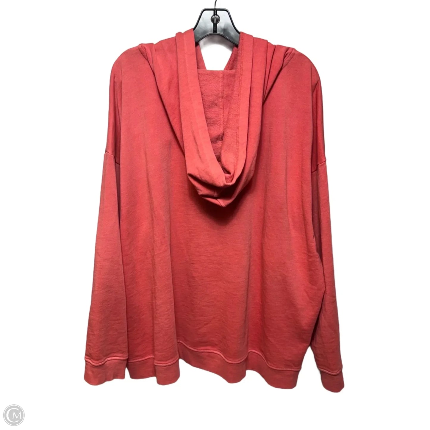 Sweatshirt Hoodie By Peace Love World In Pink, Size: 2x