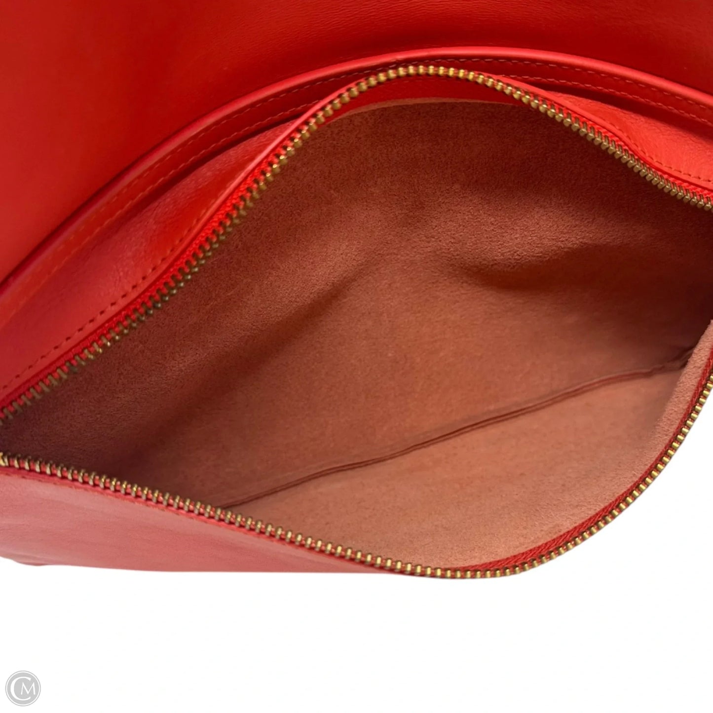 Foldover Crossbody Handbag Leather By Everlane, Size: Medium