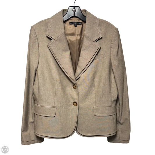 Blazer By Antonio Melani In Taupe, Size: 12