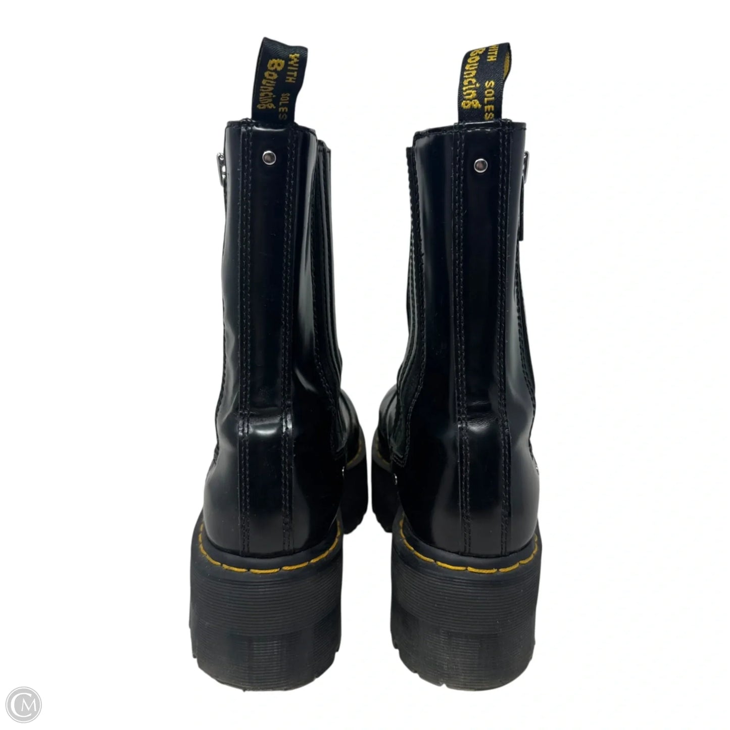 2976 Max Platform Boots By Dr Martens In Black, Size: 10