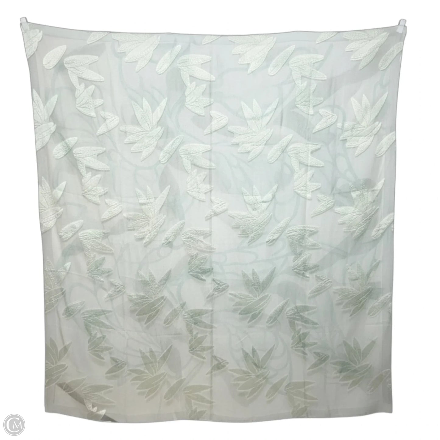 Sheer Silk Square Scarf Luxury Designer By Giorgio Armani