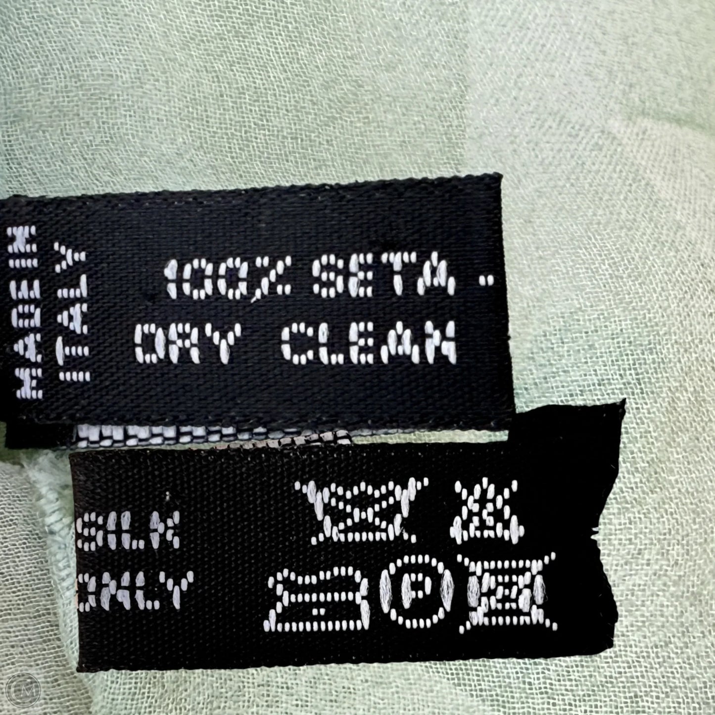 Sheer Silk Square Scarf Luxury Designer By Giorgio Armani