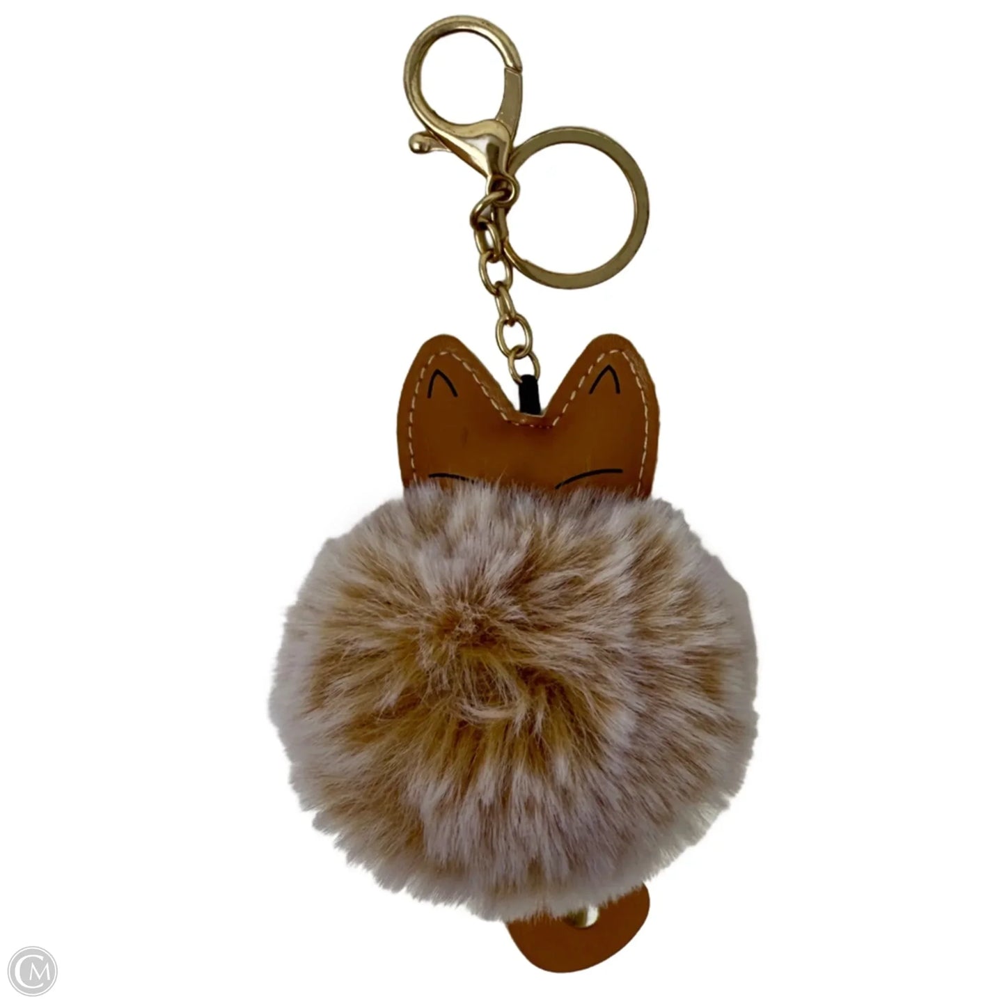 Fuzzy Cat Key Chain