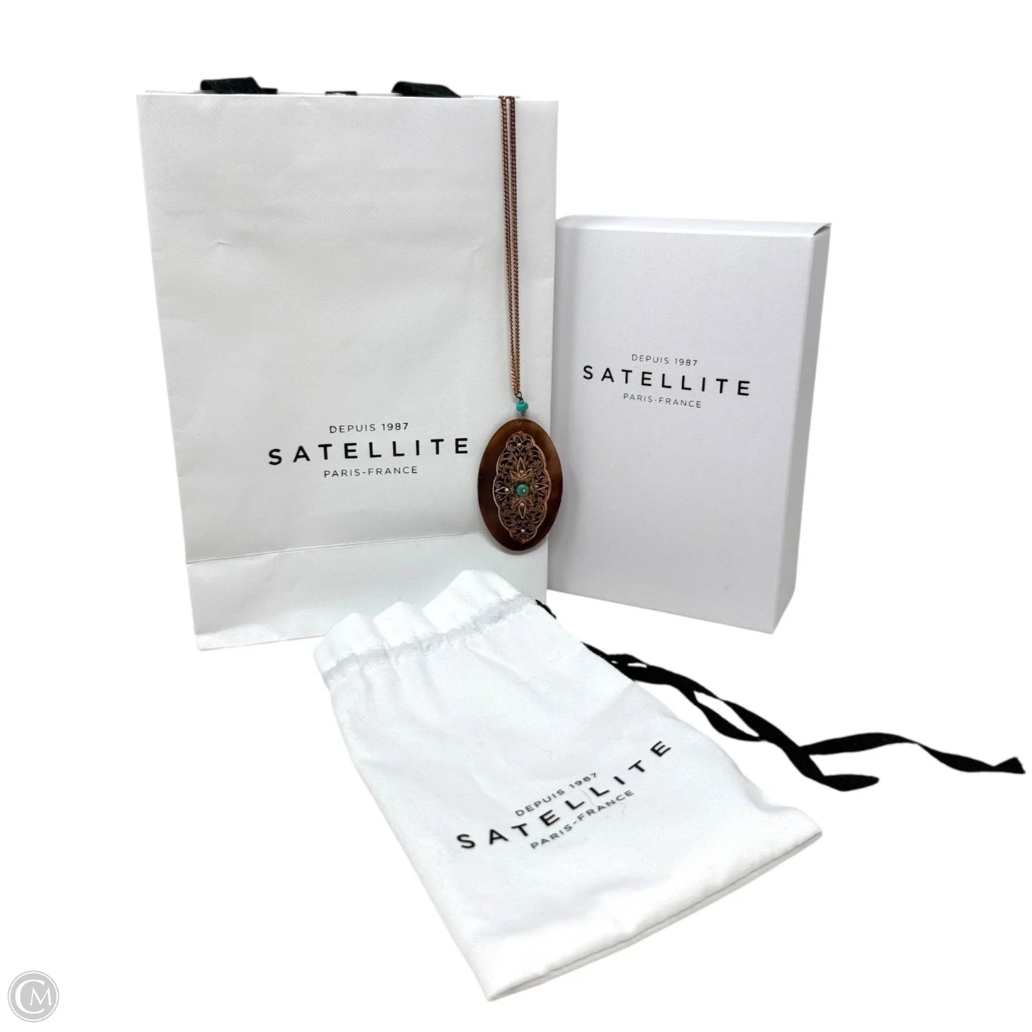 Necklace Pendant By Satellite Paris