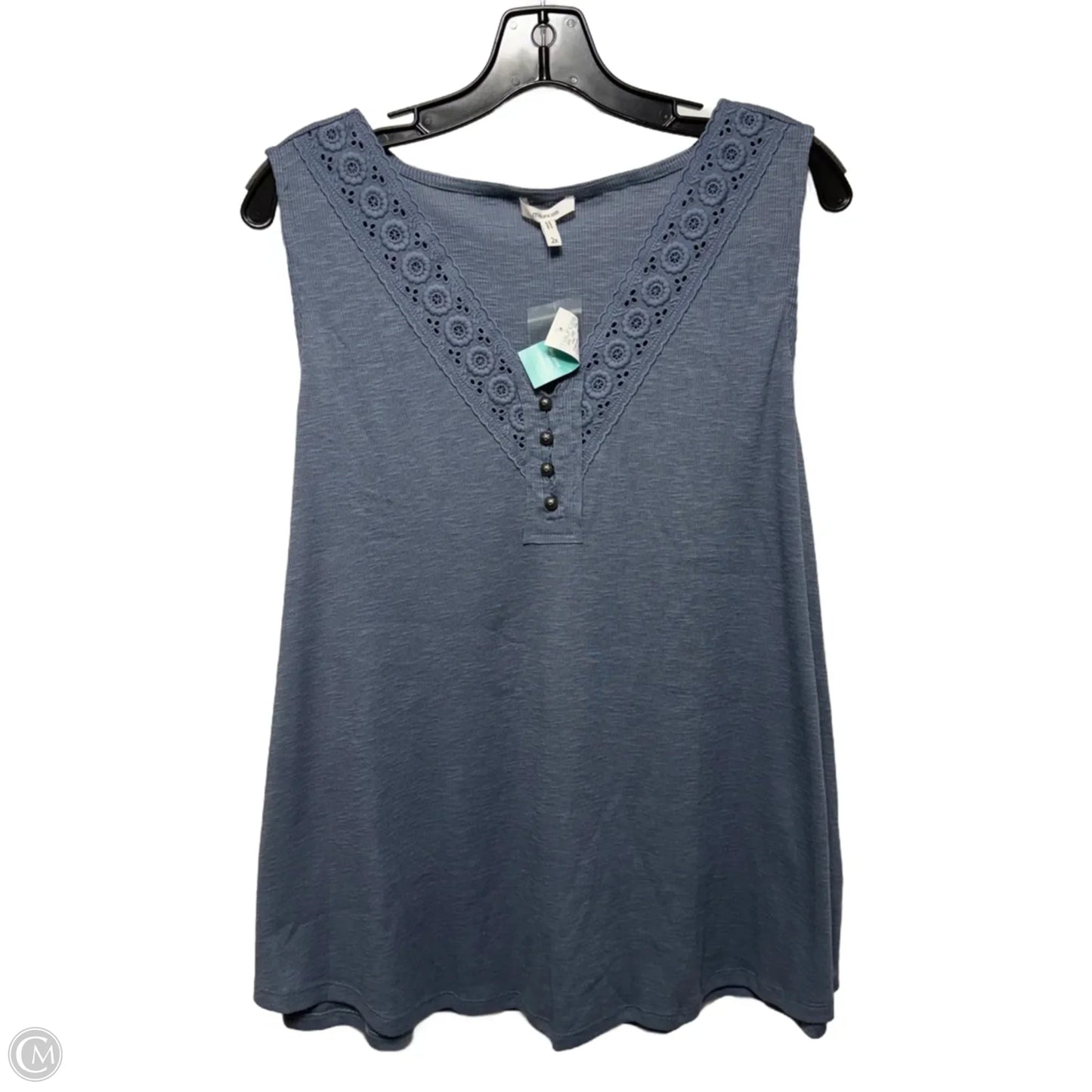 Tank Top By Maurices In Blue, Size: 2x