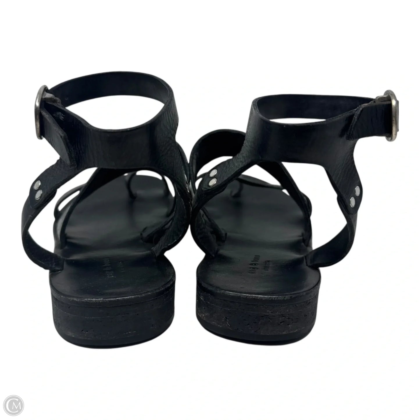 Chartan Sandals By Rag And Bone In Black, Size: 6.5