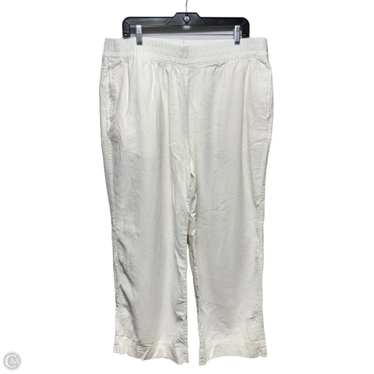 Pants Linen By Old Navy In White, Size: Xl