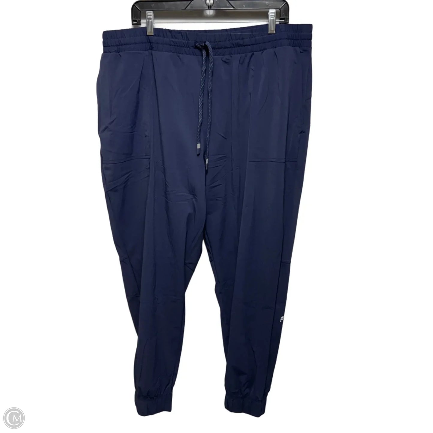 One Jogger Athletic Pants By Fabletics In Deep Navy, Size: XXL/1X