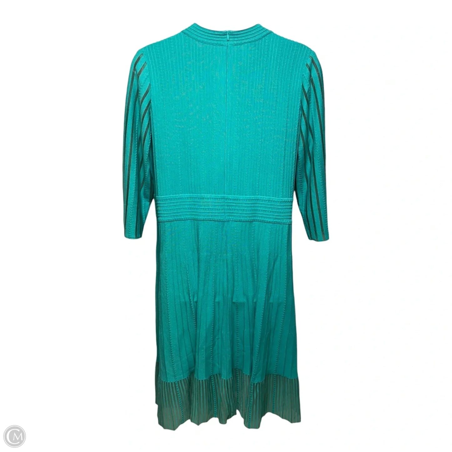 Dress Casual Midi By Ming Wang In Aqua, Size: 2x
