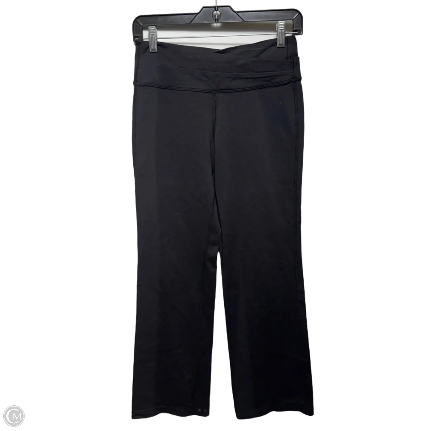 Flared Athletic Pants By Lululemon In Black, Size: 6