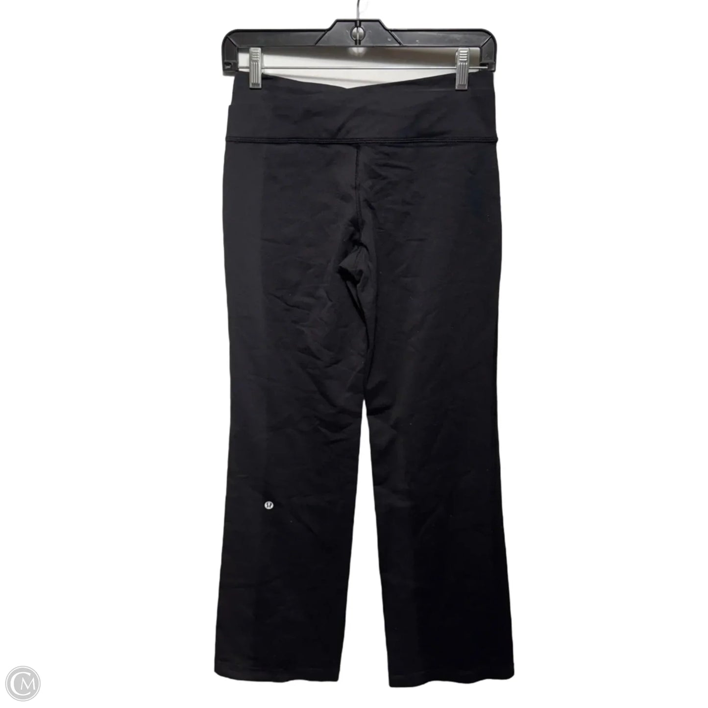 Flared Athletic Pants By Lululemon In Black, Size: 6