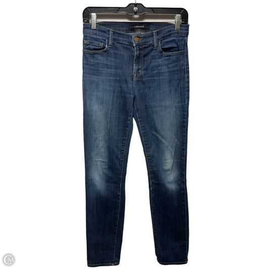 Jeans Skinny By J Brand In Blue Denim, Size: 4/27