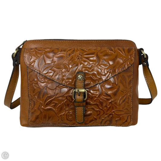 Avellino Tooled Leather Crossbody In Florence Designer By Patricia Nash, Size: Medium