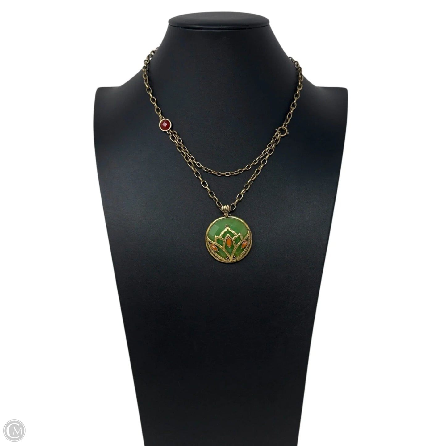 Lotus Pendant Necklace By Lucky Brand