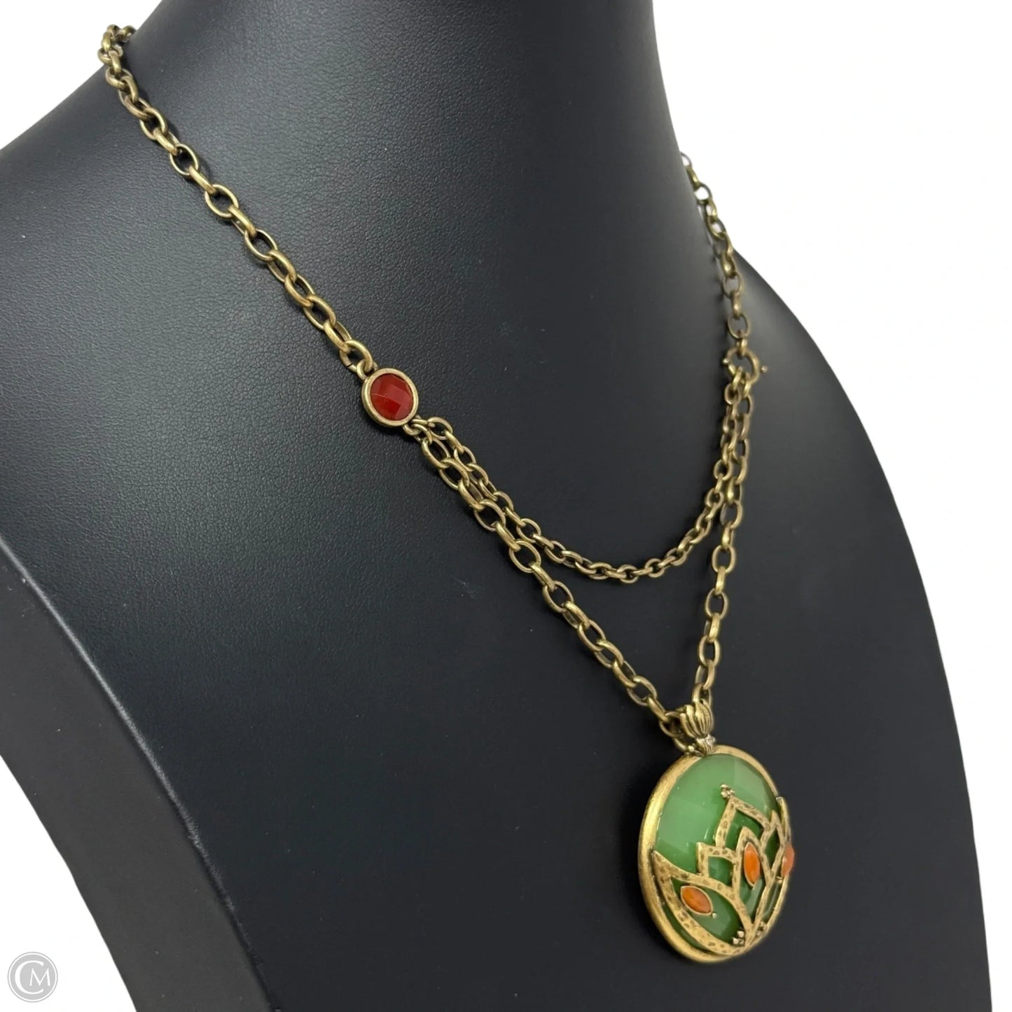 Lotus Pendant Necklace By Lucky Brand