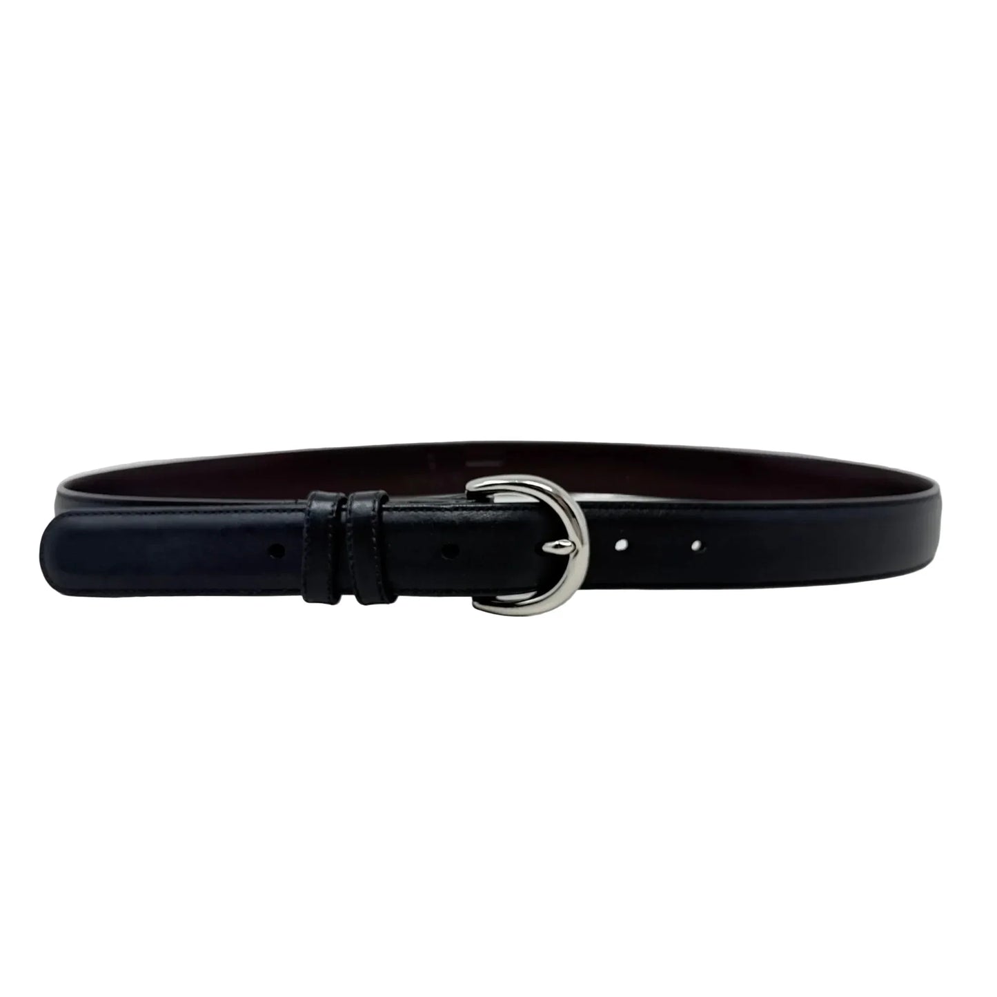 Classic Buckle Leather Belt Designer By Coach, Size: Large
