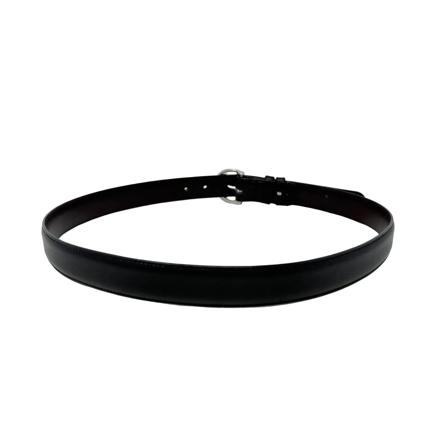 Classic Buckle Leather Belt Designer By Coach, Size: Large