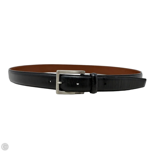 Leather Belt Designer By Coach, Size: Large (36)