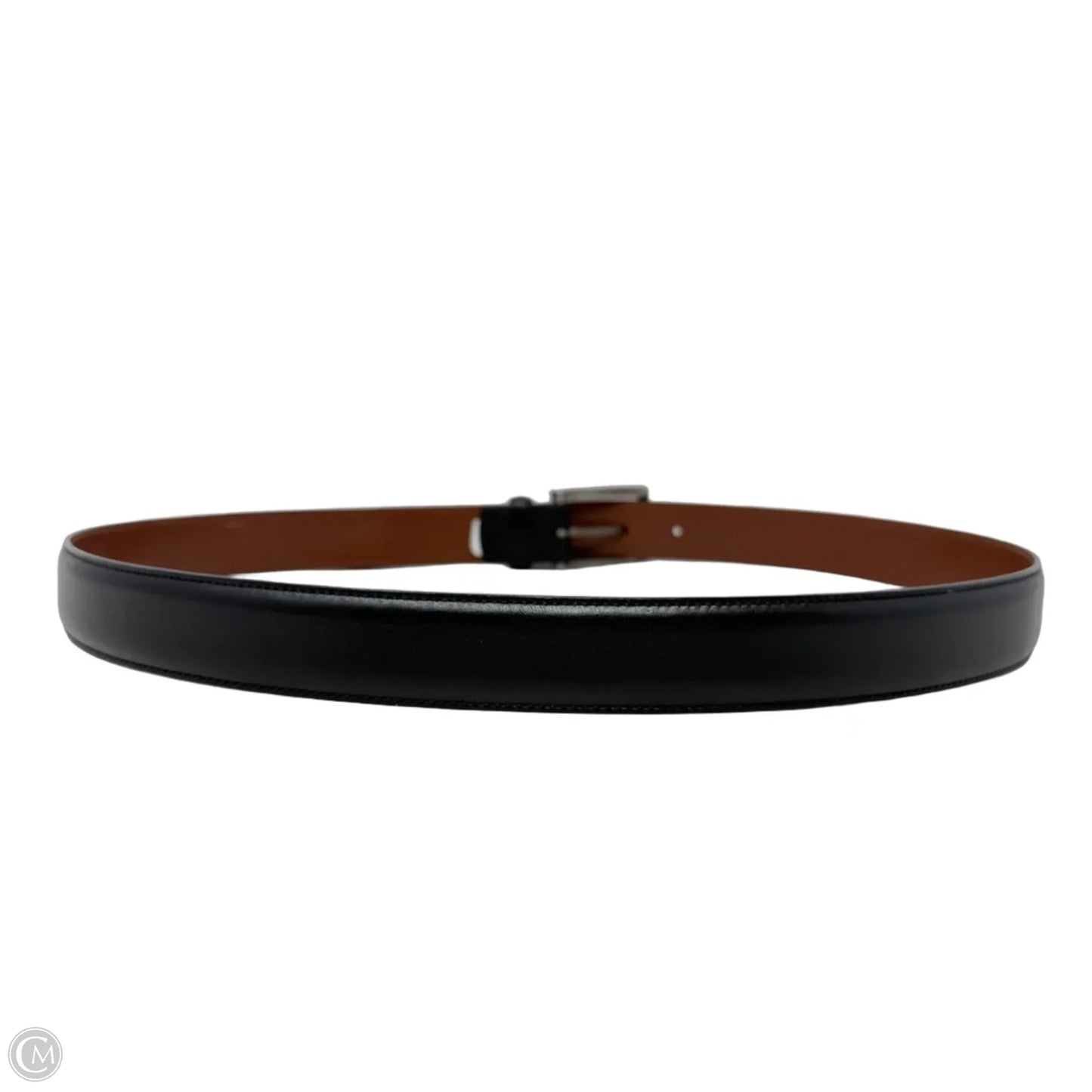 Leather Belt Designer By Coach, Size: Large (36)