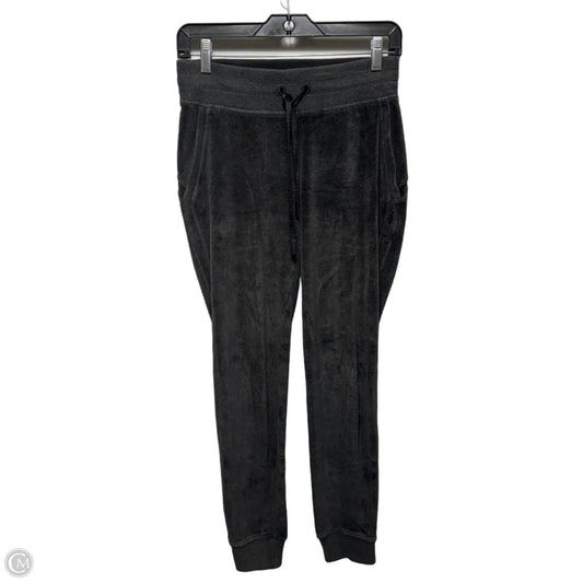 Velour Joggers Athletic Pants By Lululemon In Grey, Size: 4