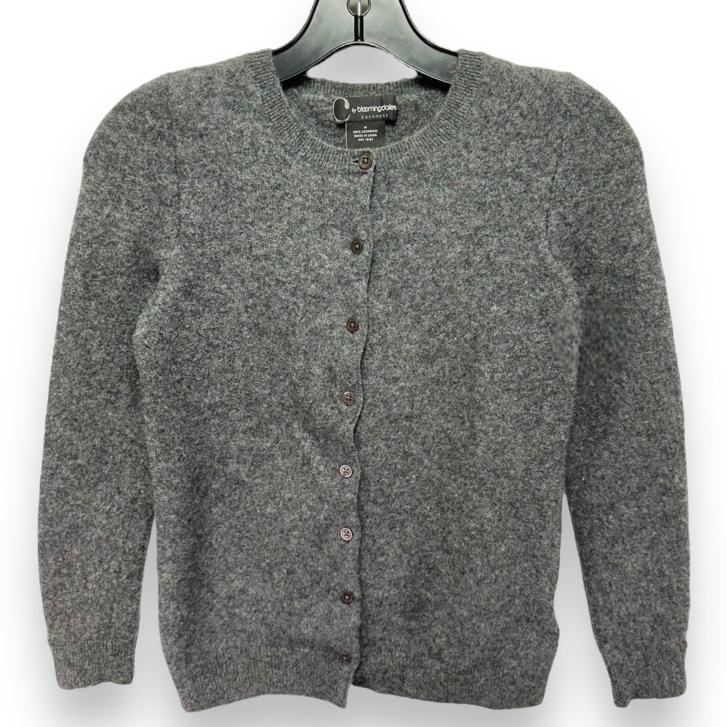 Sweater Cardigan Cashmere By Bloomingdales In Grey