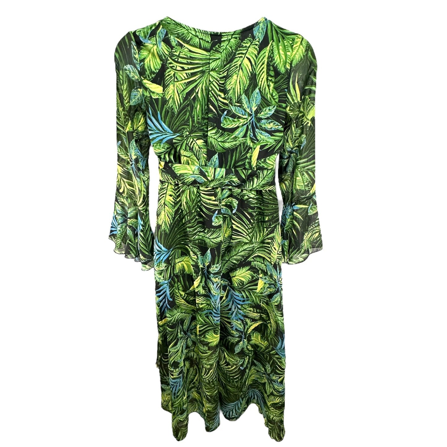 Tropical Print Maxi Dress UNe Ame, Size XL