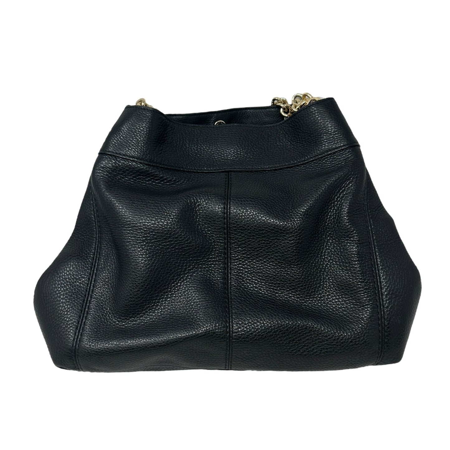 Pebbled Leather Lexy Shoulder Bag Designer By Coach  Size: Medium