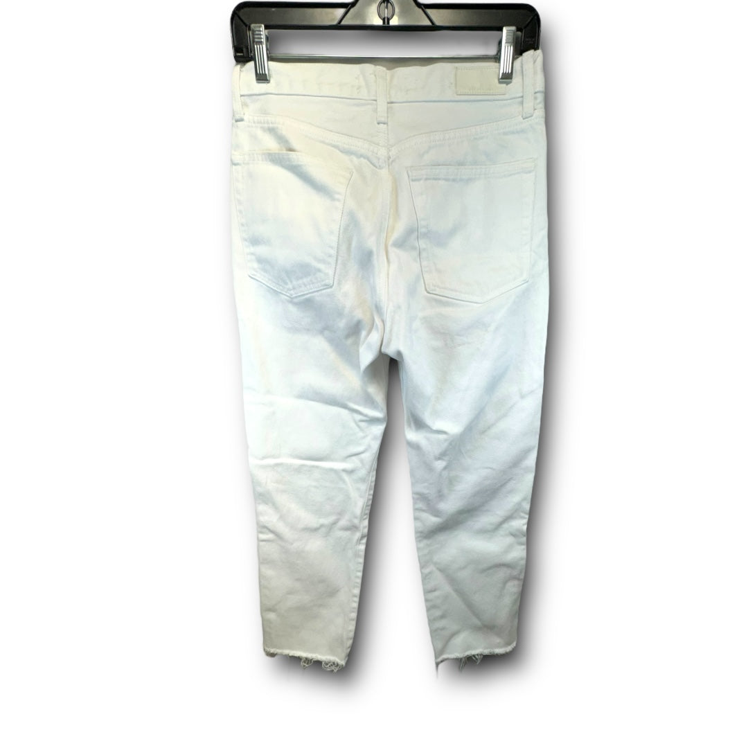 White Jeans Flared Mng, Size 4