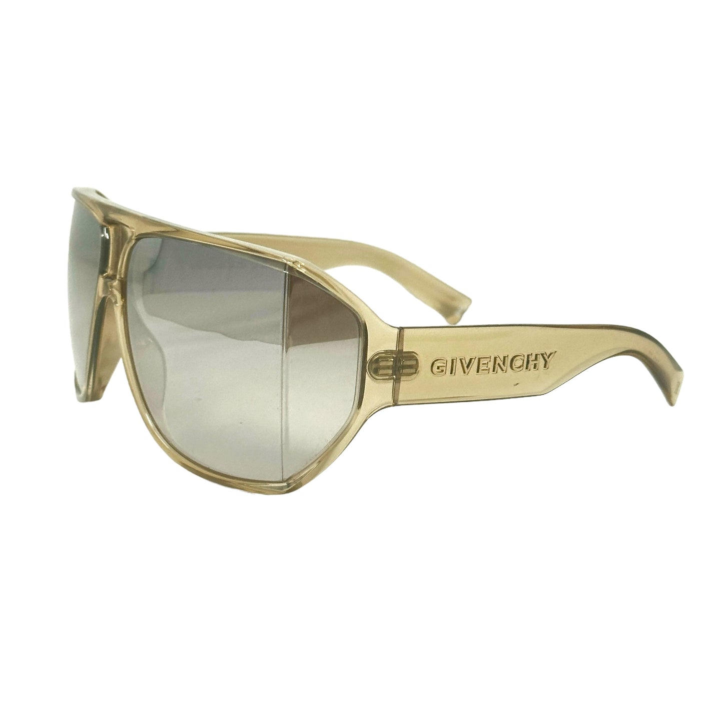 Oversized Unisex Flat Top Square Brown Gradient 71mm Sunglasses - GV 7178/S HAMG4 71814 115 Designer By Givenchy