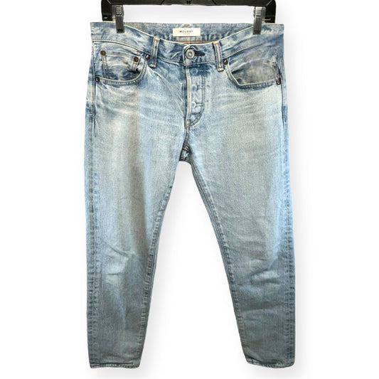 Blue Denim Jeans Designer Moussy, Size 4