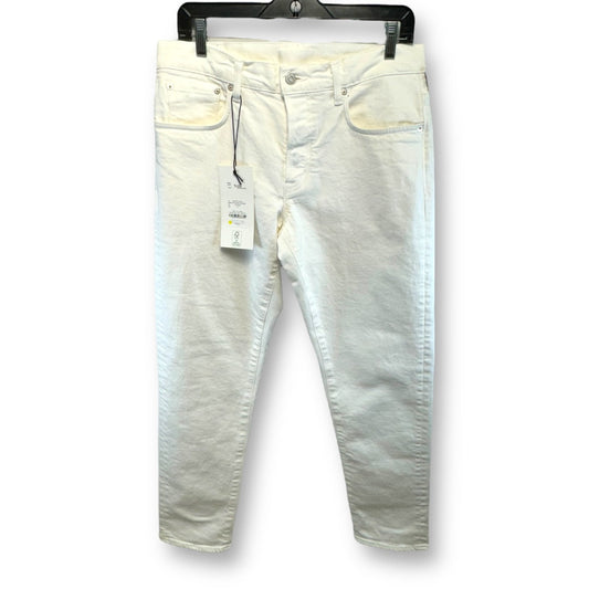 White Jeans Designer Moussy, Size 12