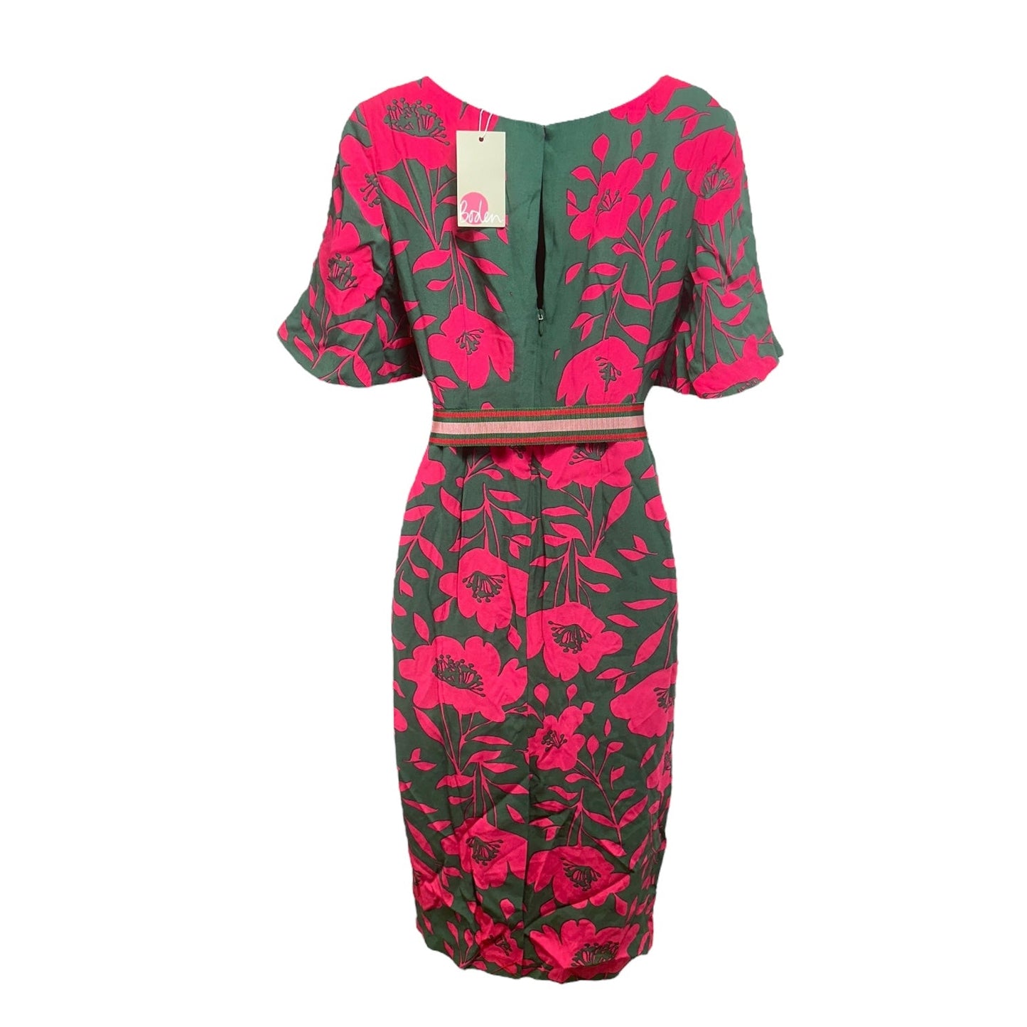 Elspeth Midi Floral Print Dress Boden, Size 2P