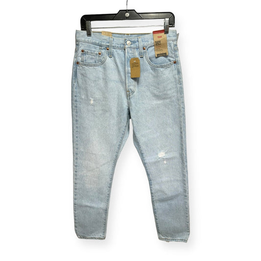 Blue Denim Jeans Flared Levis, Size 6