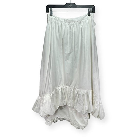 White Skirt Midi Anthropologie, Size S