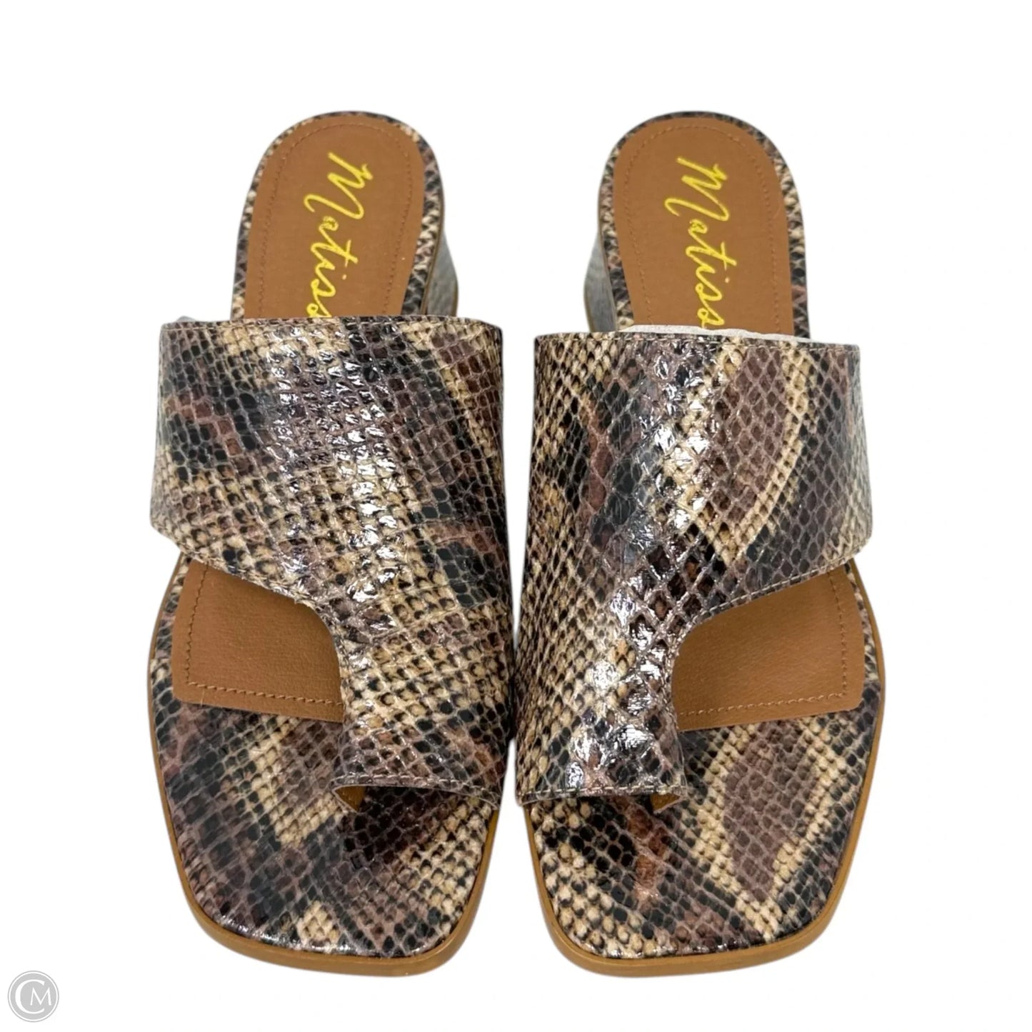 Goddess Sandals By Matisse In Animal Print, Size: 7.5