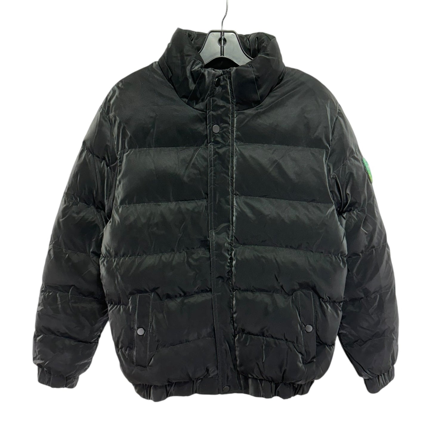 Jacket Puffer & Quilted By Shein In Black, Size: L