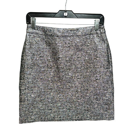 Metallic Skirt Mini & Short By Banana Republic In Multi-colored, Size: 0