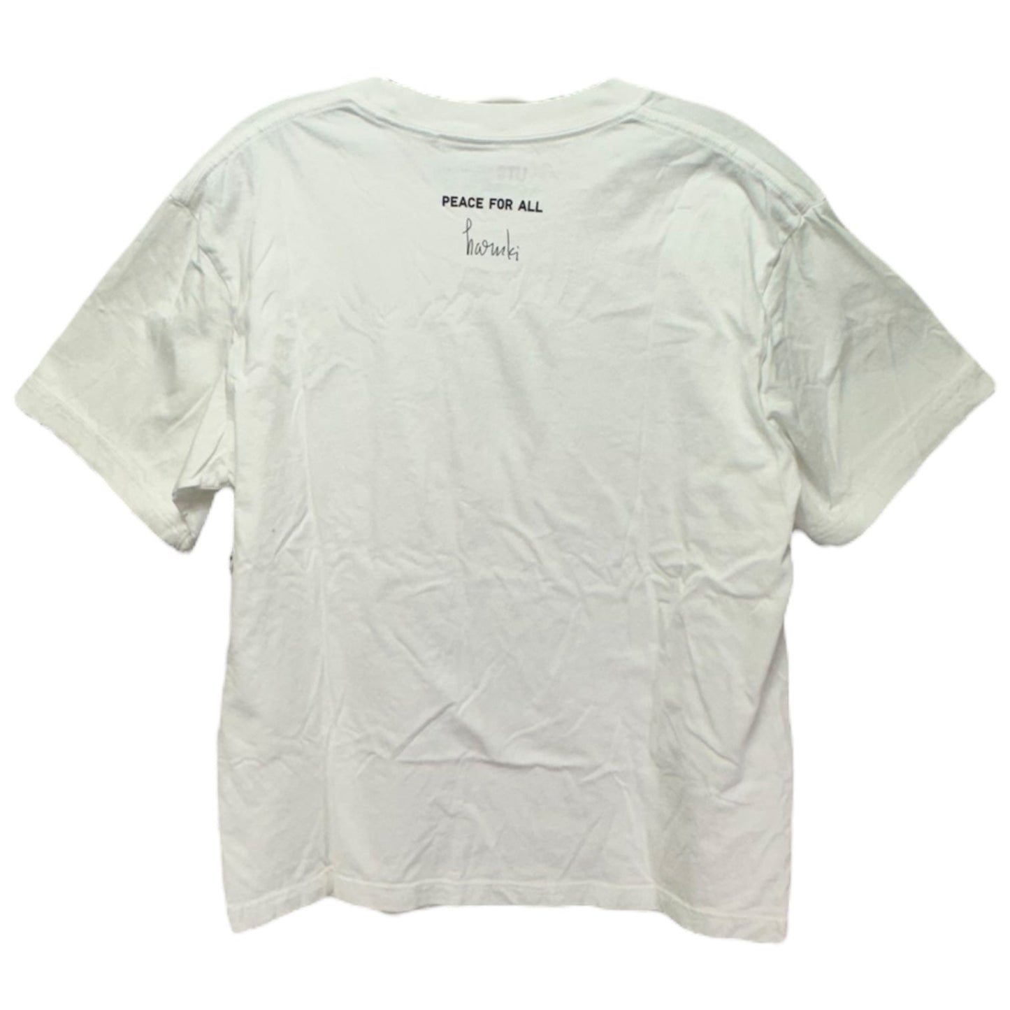 Top Short Sleeve By Uniqlo In White, Size: S