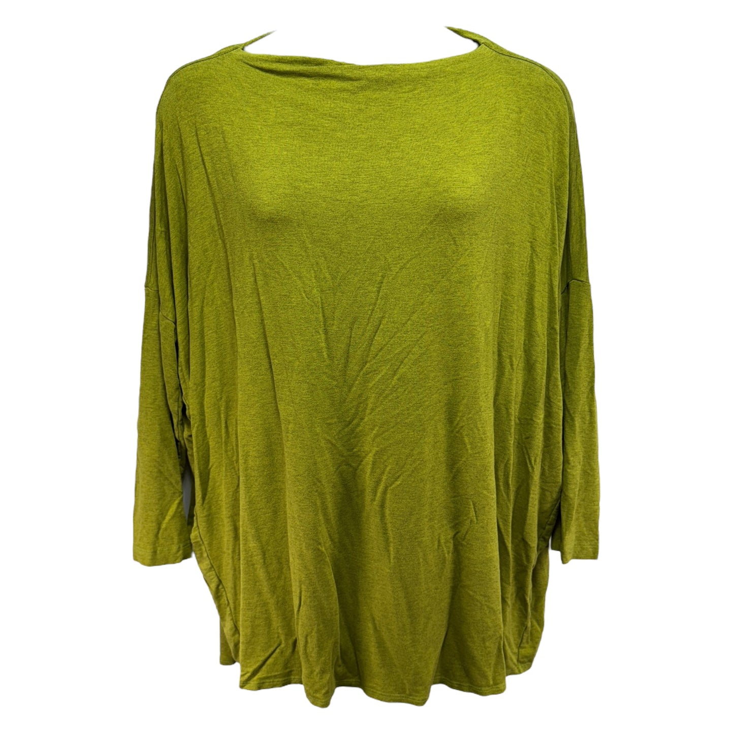 Dimitri Boat Neck Tunic Top Designer By Bryn Walker In Green, Size: Xl